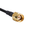 Sma Male To Sma Male LMR100 Coaxial Cable Assembly With Heatshrink