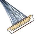 Extra Fine Micro Coaxial Cable , KEL SSL20-40SB TO SSL20-40SB 20 Pin Lvds Cable