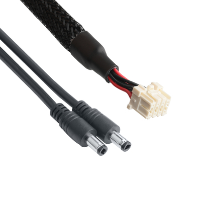 DC 4Pcs Plug 2.5*5.5mm Solder Type PVC Appearance molding to HRS cable connector 1-1971905-4 HSG*1PCS AND