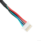 21.0mm Pitch Backlit Discrete Wire Cable Jst Shr-6p 6pin 28awg