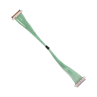 0.4mm pitch Custom Coax Cable Assembly KEL USL20-30S UL94V 0 material