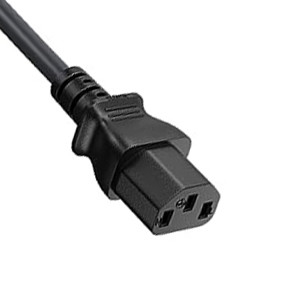 BS1363 13Amps 250V Electric Power Cord C13 To UK Plug For Computer / Monitor ROHS