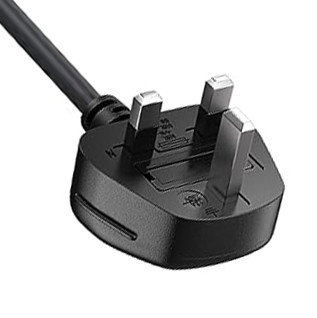 BS1363 13Amps 250V Electric Power Cord C13 To UK Plug For Computer / Monitor ROHS