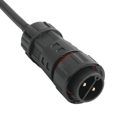 Waterproof Circular Power Cable M20 Male To Pitch 2.0 JST PHR-6 Wire UL2464 24AWGX5C