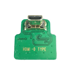 HDMI Adapter Micro Coaxial Cable Straight Head Micro HDMI-D-1To Cabline CA 20525-030e-02