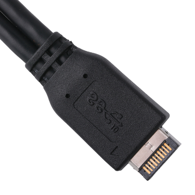 USB 3.1 Type-E Male To IDC20P Computer Motherboard Power Cable Male Adapter Cable 20 Pin Extension Cable OEM / ODM