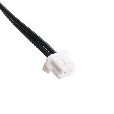 DC Plug Soder Type PVC To  White Housing 2P MOLEX F  UL 2648 24AWG*2C 80C 300V Black OEM / ODM