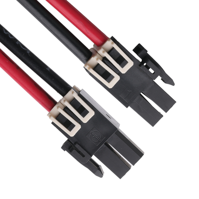 5.7mm Pitch MOLEX 1716920202 Plug Housing 1*2P Mega-Fit Configuration Symmetrical Connectors At Both Ends