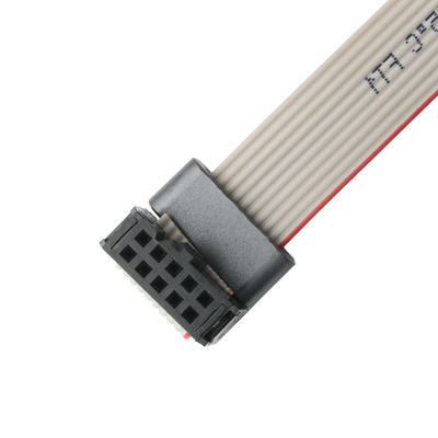 Idc Connector FC-10P 2.54mm Pitch Wire UL2651 28AWG*10P Cable 1.27mm Pitch For Electronic