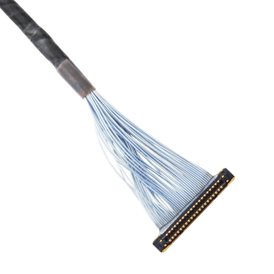 Micro Coaxial Lvds 40 Pin Cable 0.25mm Pitch KEL XSLS20-40