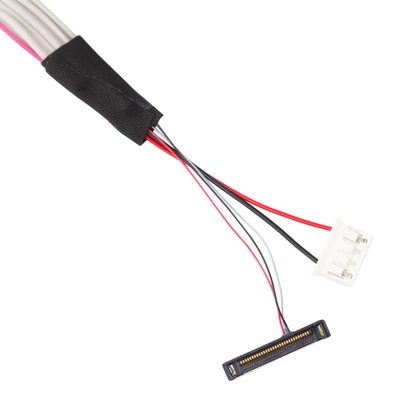 Custom Lvds Cable Assembly JST PHR-4 JAE FI-S6S I-PEX 20380-R30T-06